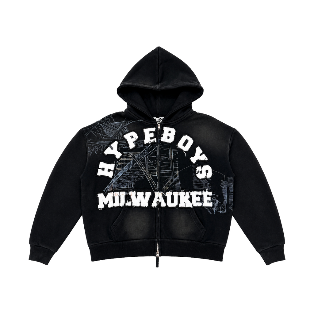MKE BLACK HOODIE