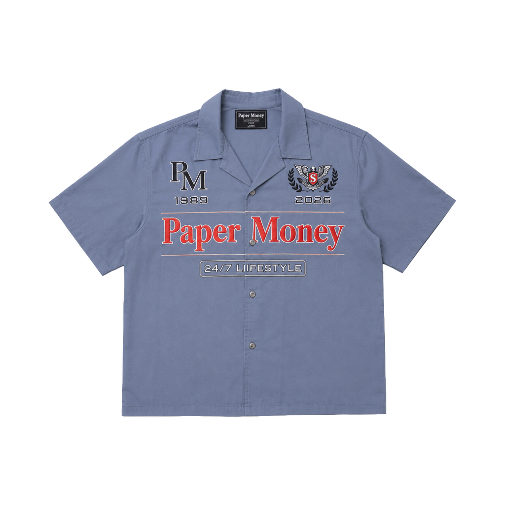 GRAND PRIX SHIRT BLUE