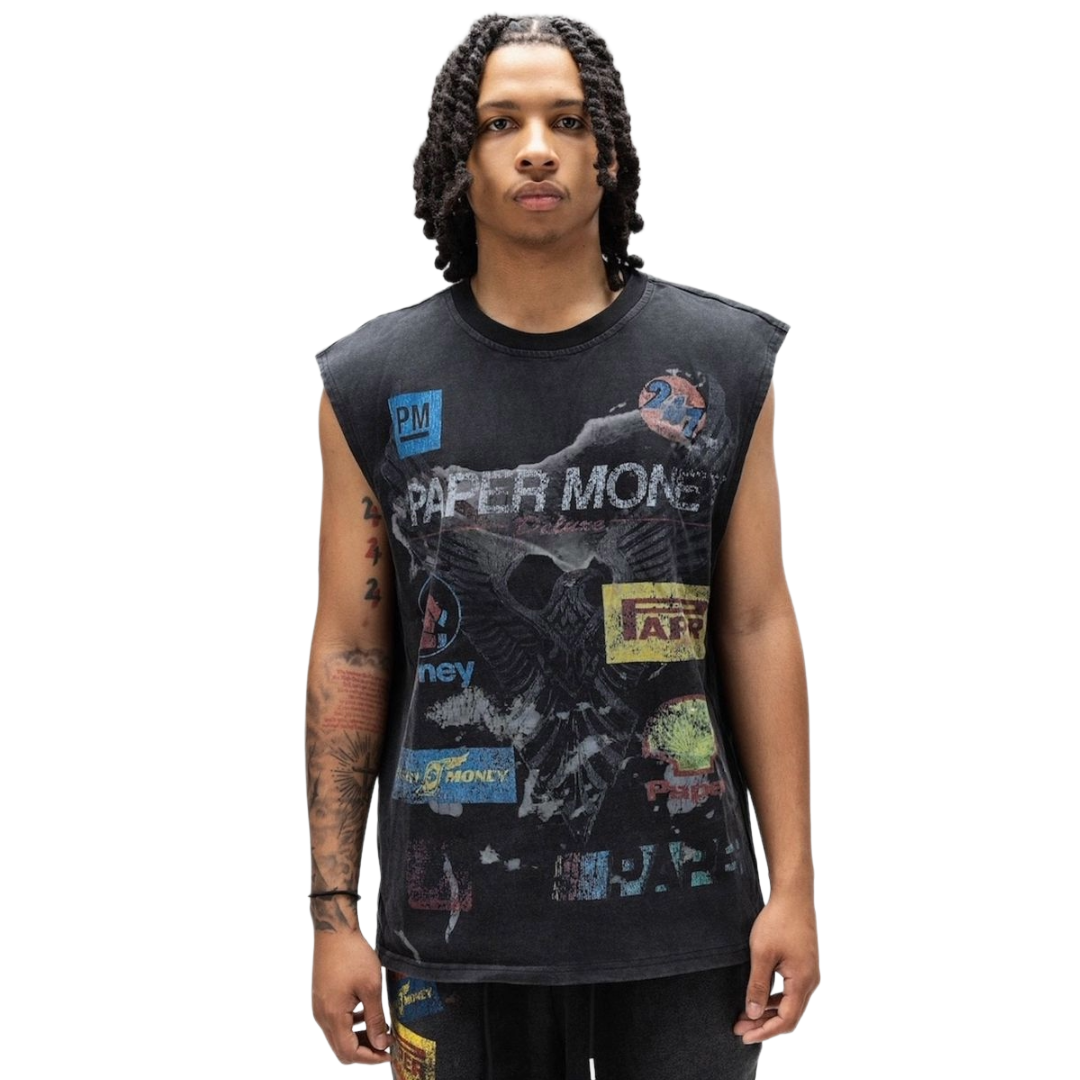 RACING CLUB SLEEVELESS TEE