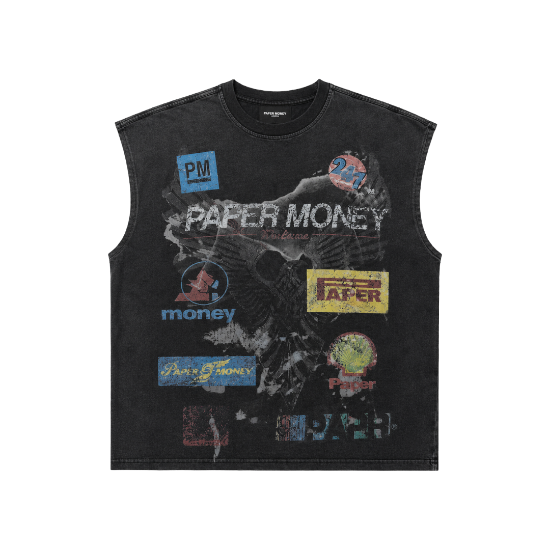 RACING CLUB SLEEVELESS TEE