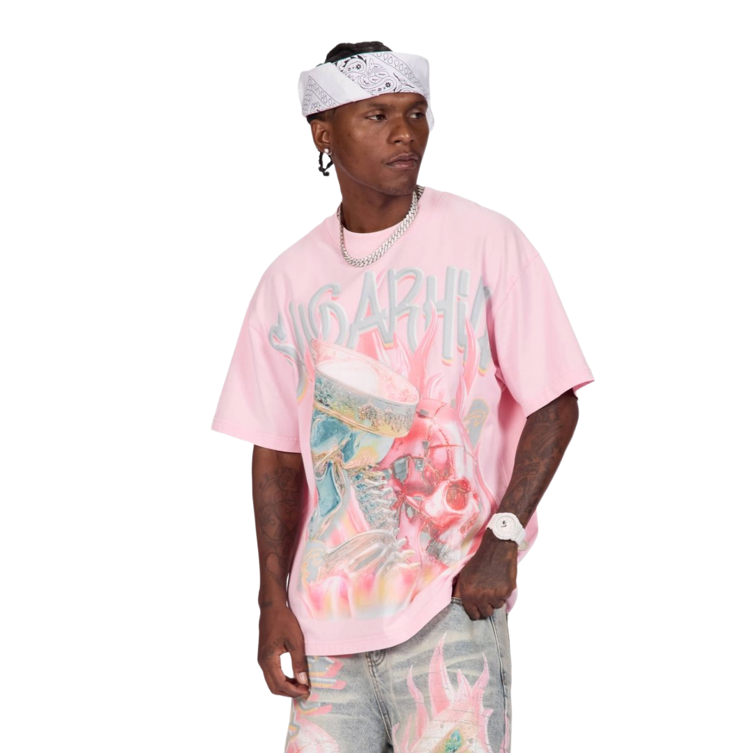 HERETIC TEE PINK