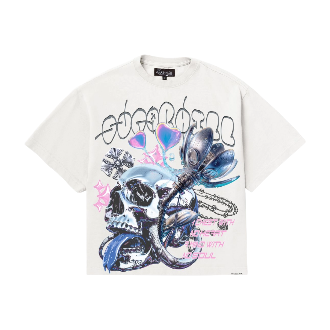 VAPORIZE TEE WHITE