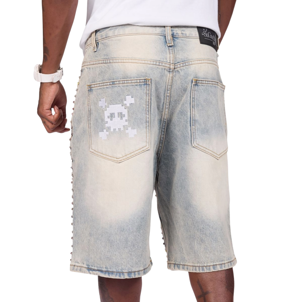 CHONGA DENIM SHORTS