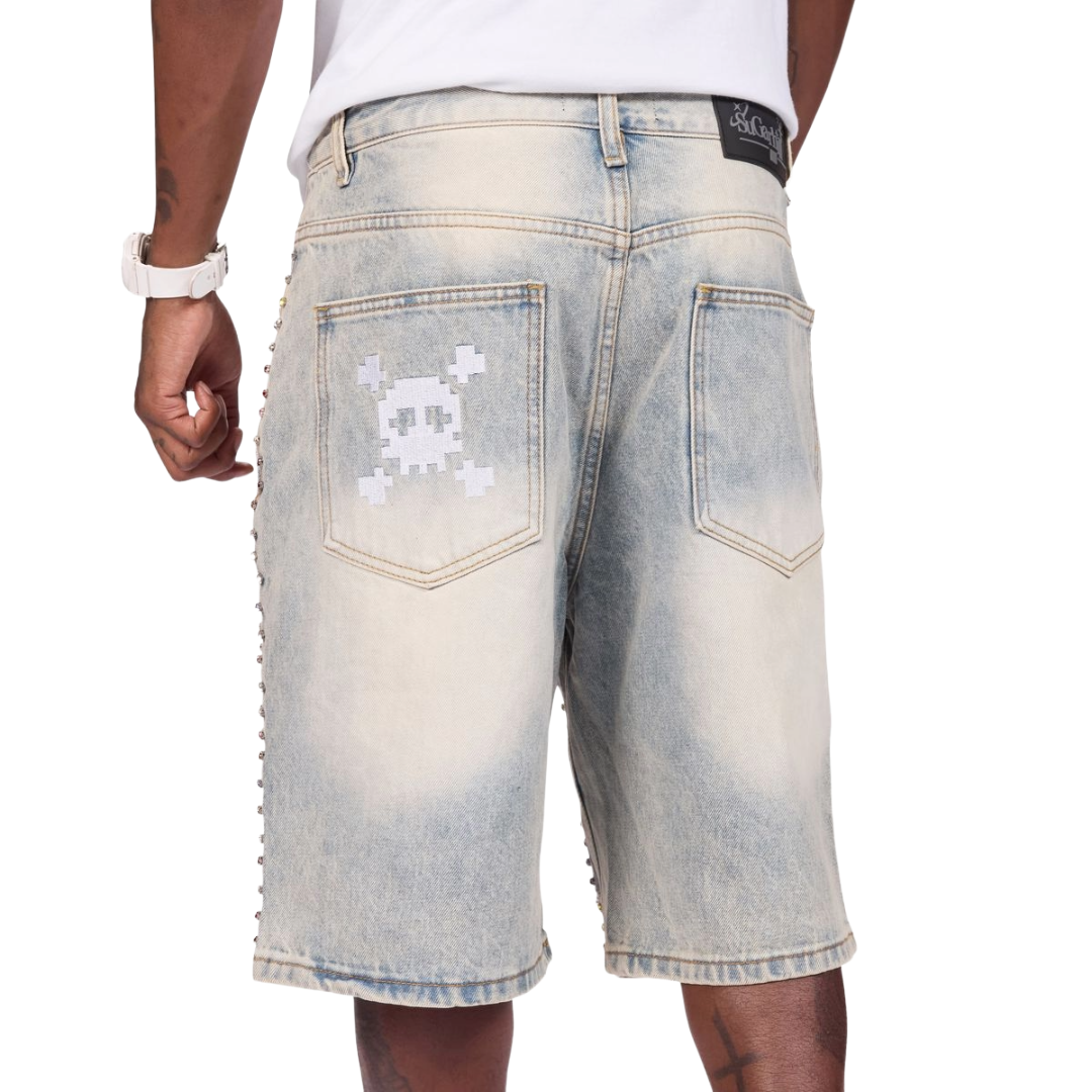 CHONGA DENIM SHORTS