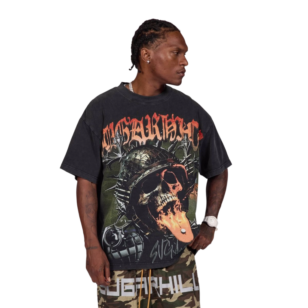 PLATOON TEE BLACK VINTAGE
