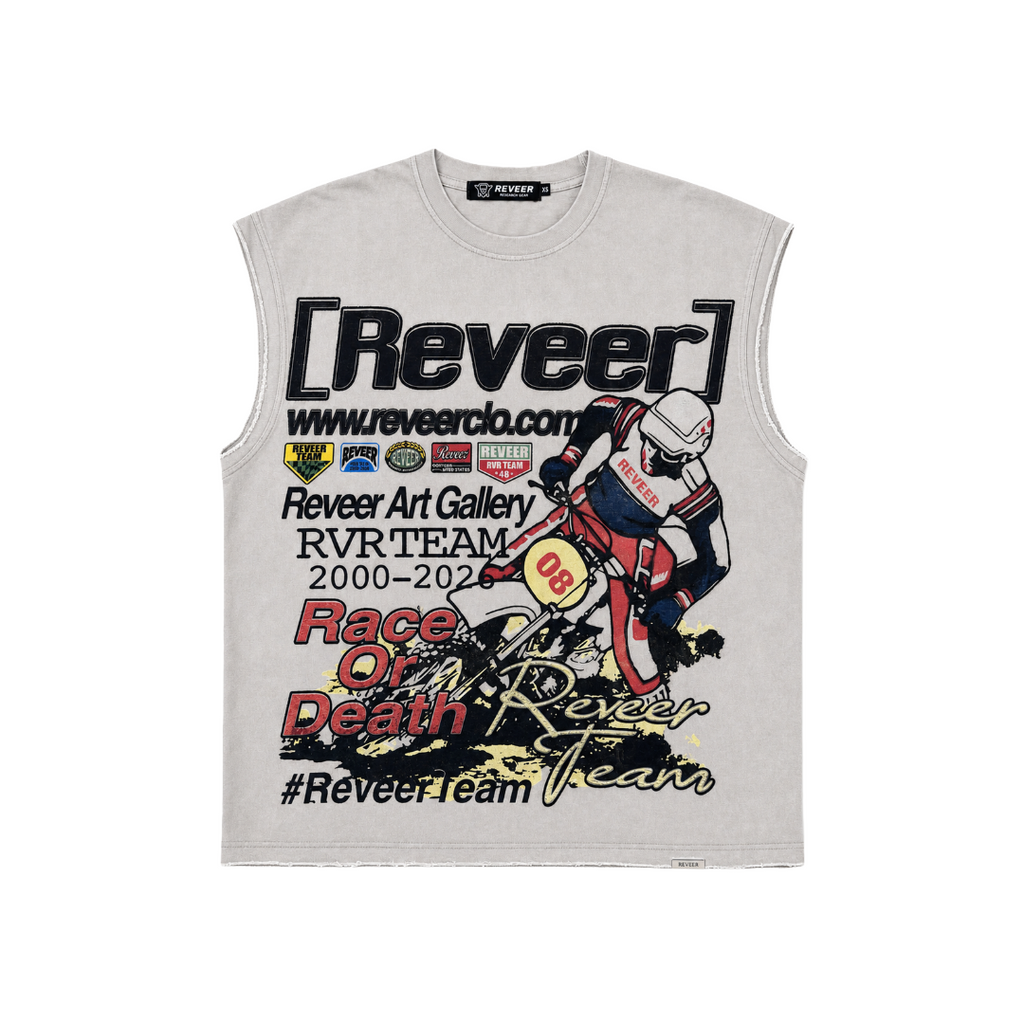 MOTOCROSS CUTOFF TEE LIGHT