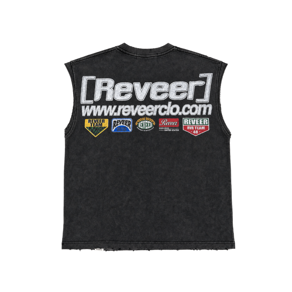 MOTOCROSS CUTOFF TEE BLACK