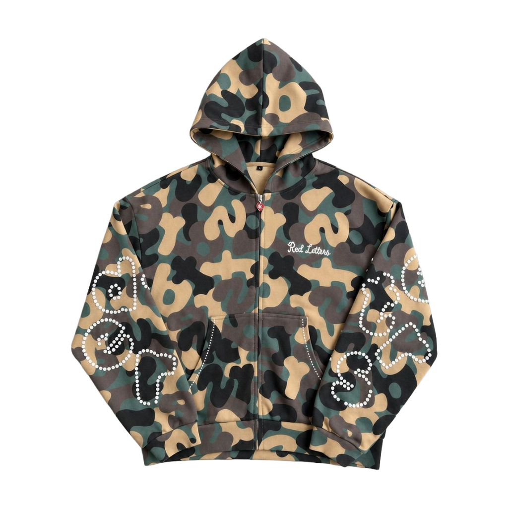 HIDDEN GEM SCATTERED ZIP UP