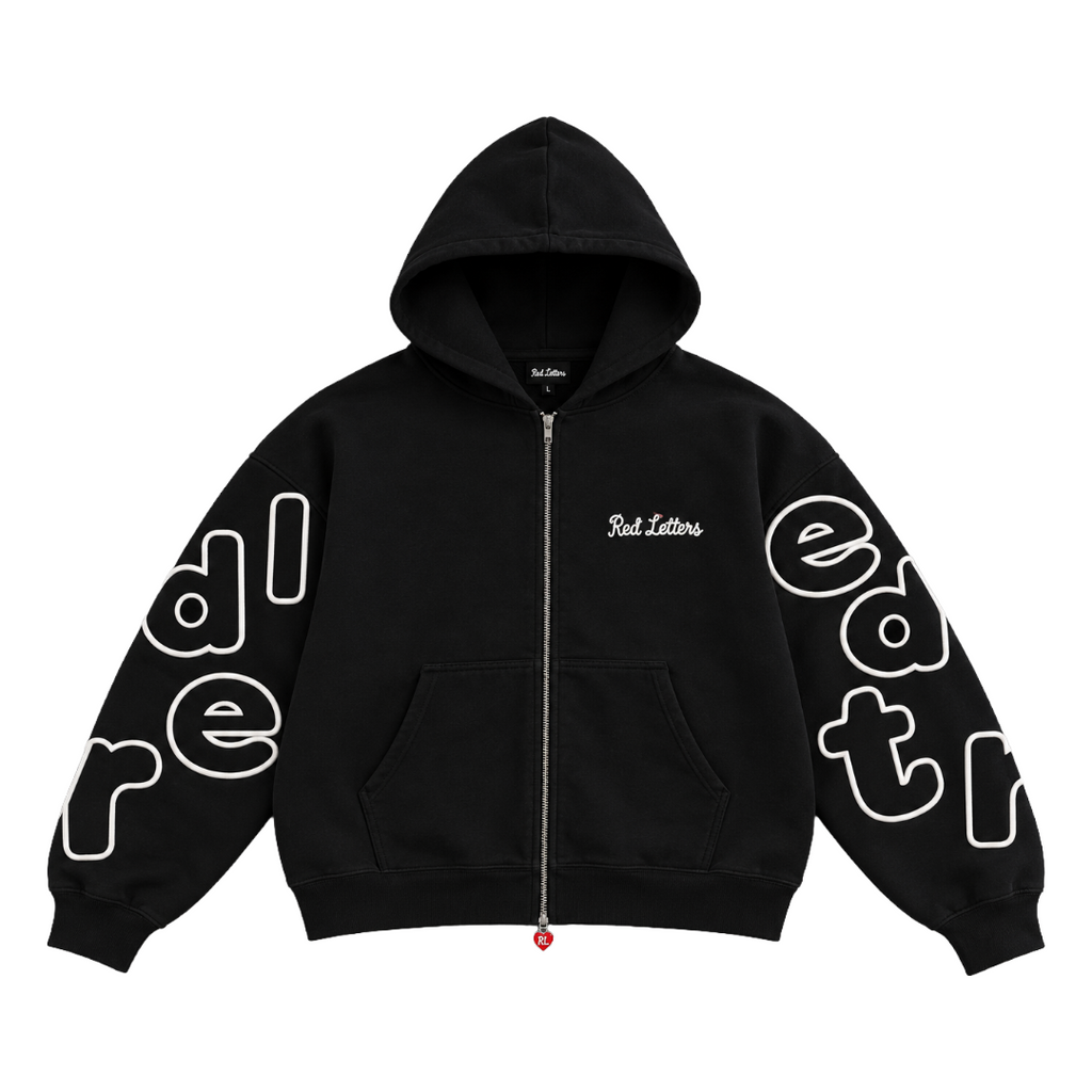 TRUST GOD SCATTERED STITCH ZIP UP