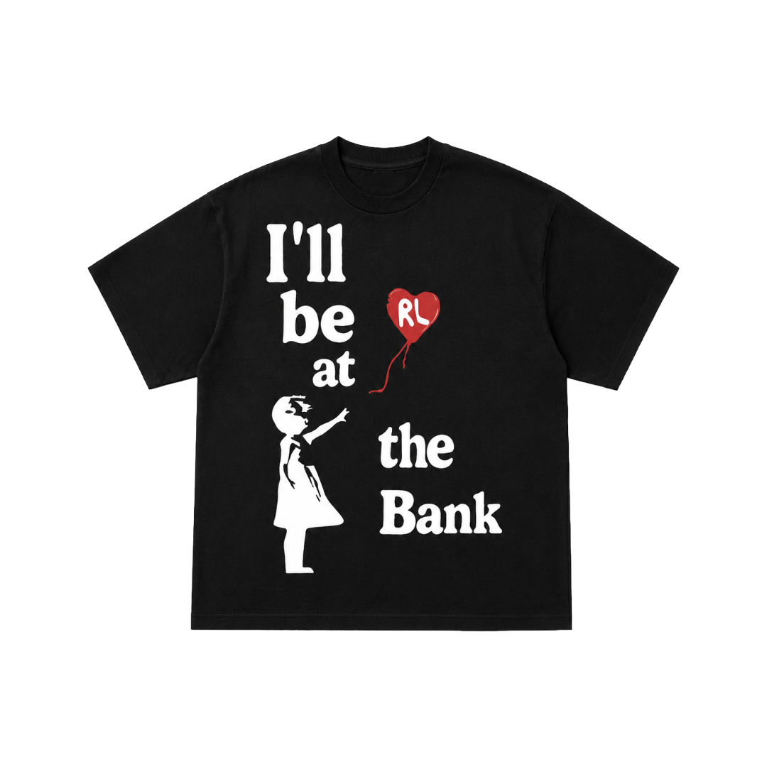 AT THE BANK SEE TEE