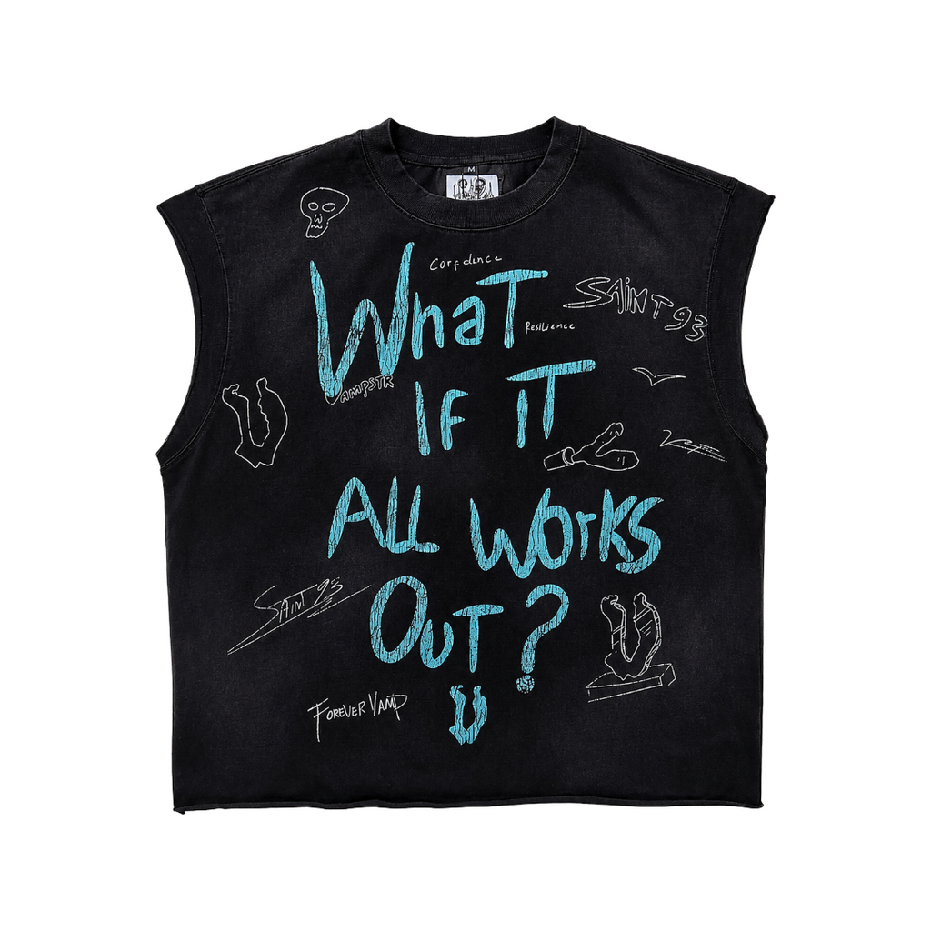 WHAT IF? CUTOFF TEE