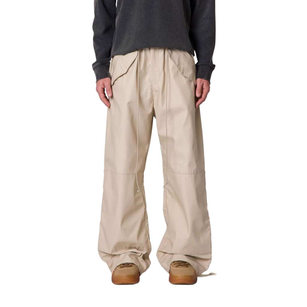 BAGGY MILITARY PANTS OFF WHITE