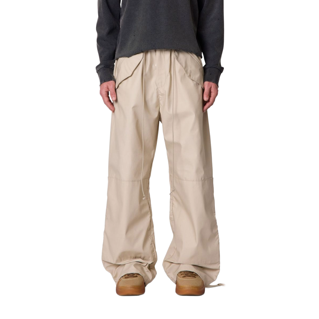 BAGGY MILITARY PANTS OFF WHITE