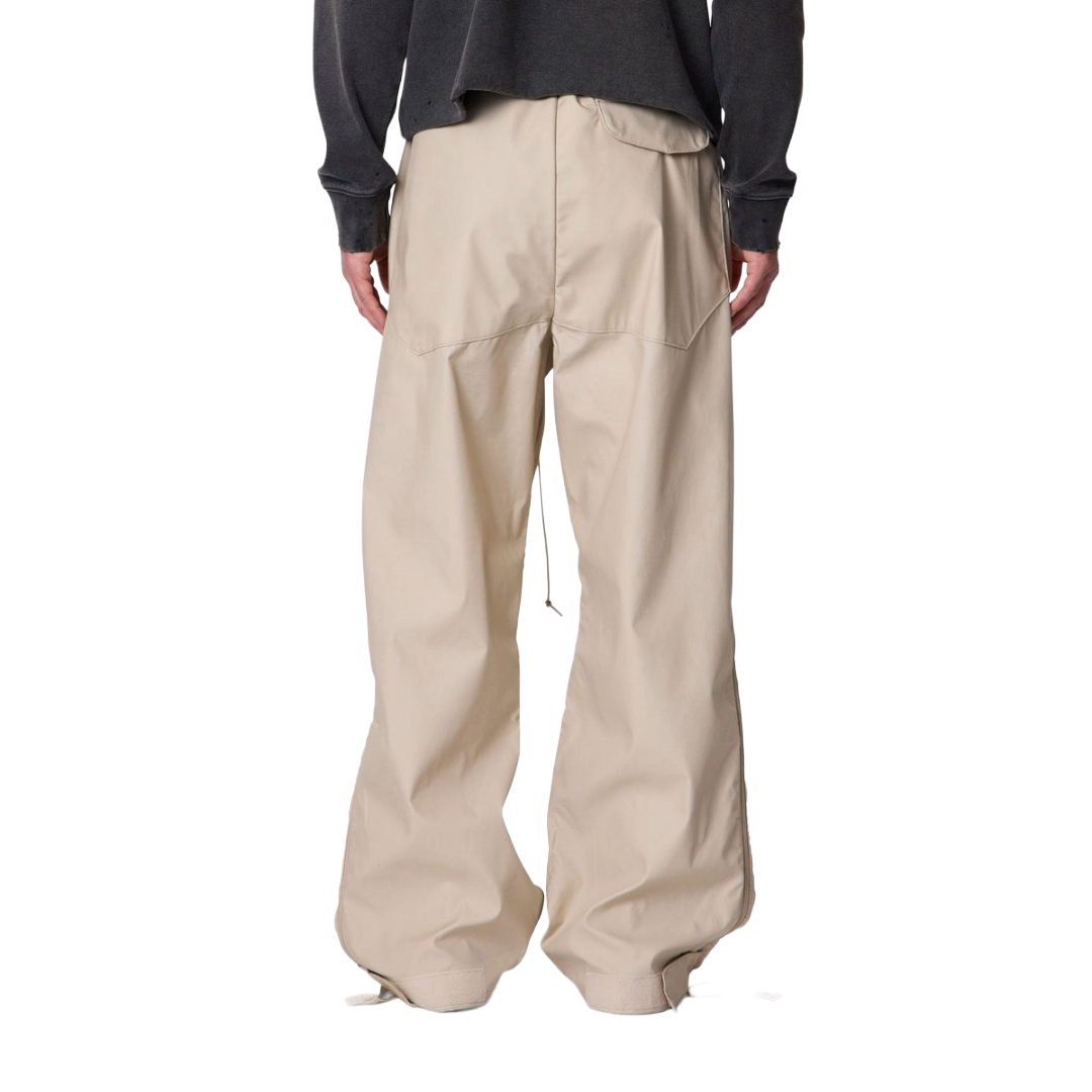 BAGGY MILITARY PANTS OFF WHITE