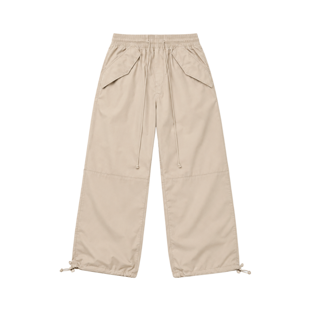 BAGGY MILITARY PANTS OFF WHITE