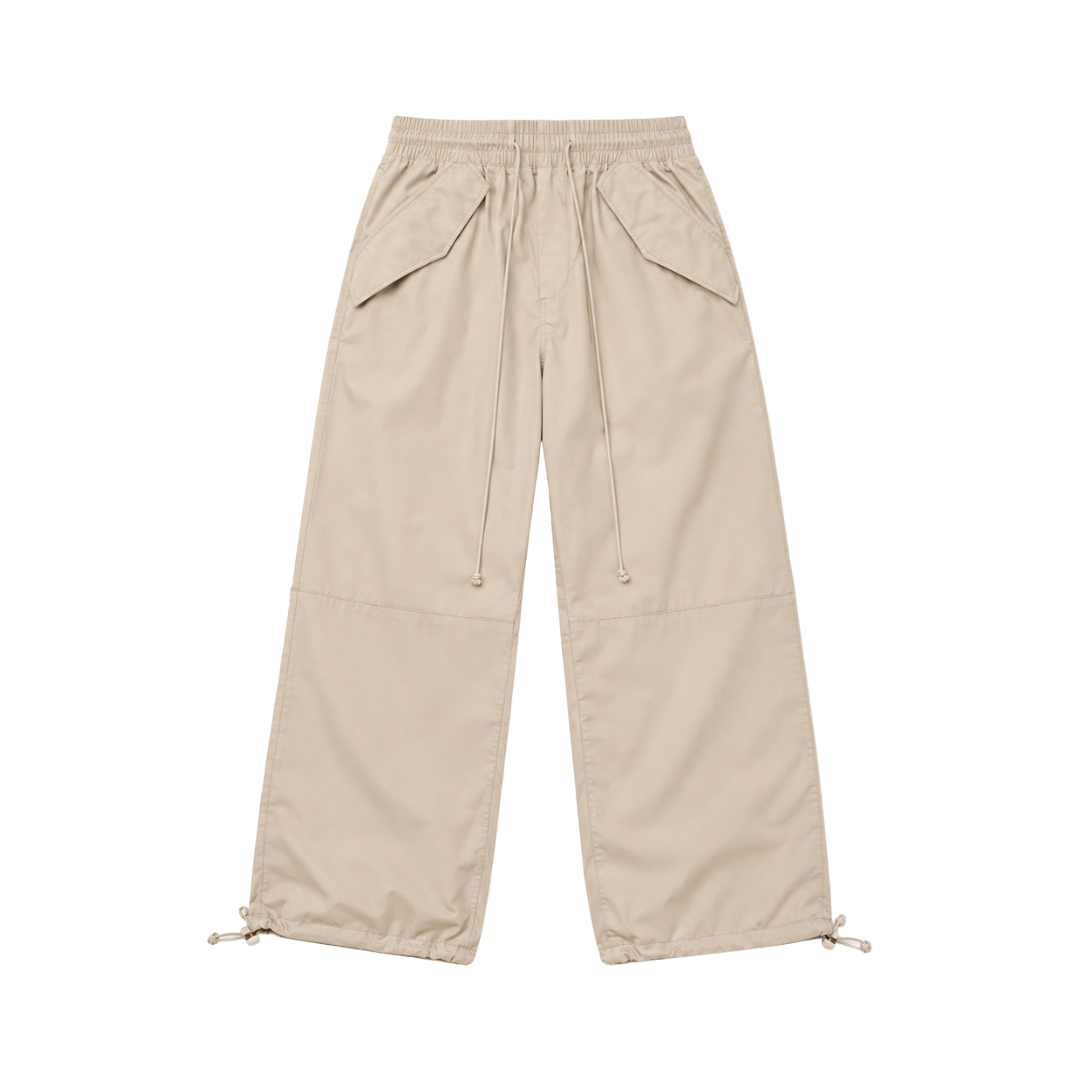 BAGGY MILITARY PANTS OFF WHITE