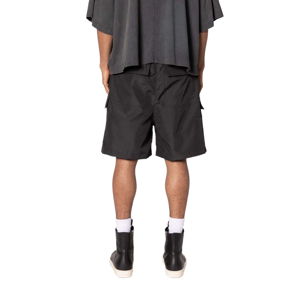 RAVE DOUBLE CARGO SHORTS BLACK