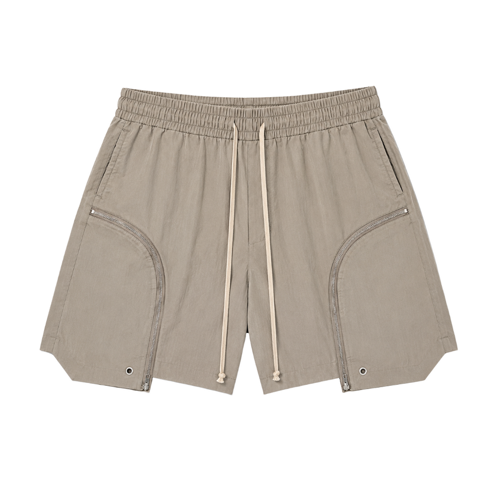 FRONT POCKET GEO SHORTS