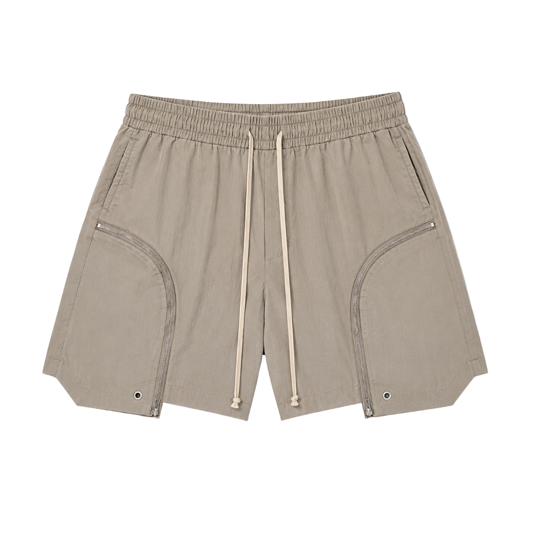 FRONT POCKET GEO SHORTS