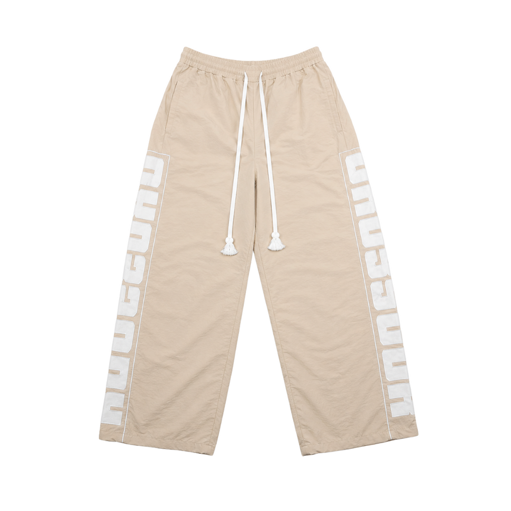 GLOW IN THE DARK NYLON PANTS TAN