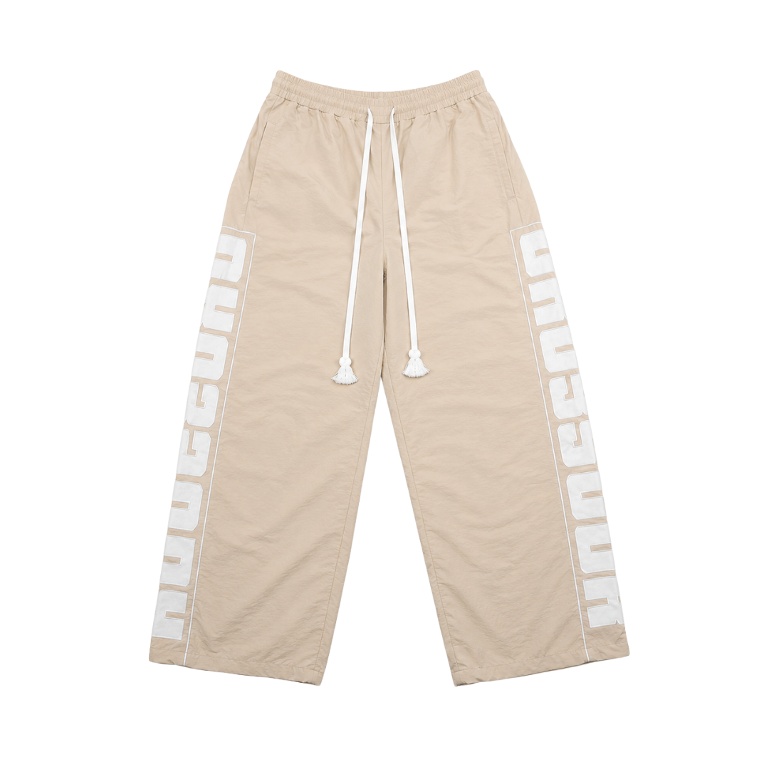 GLOW IN THE DARK NYLON PANTS TAN