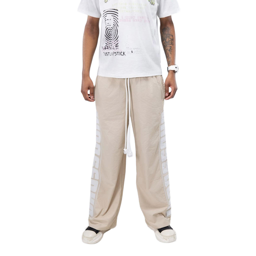 GLOW IN THE DARK NYLON PANTS TAN