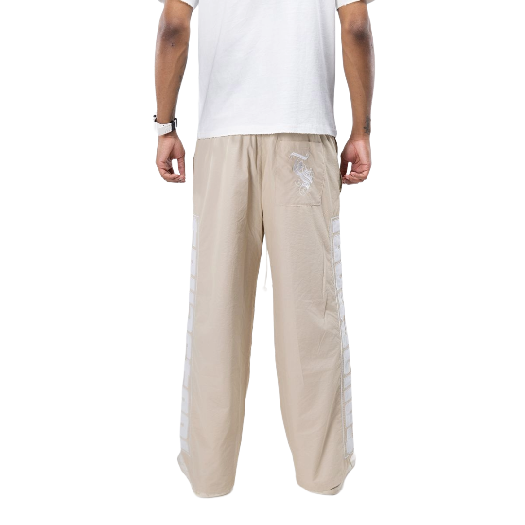 GLOW IN THE DARK NYLON PANTS TAN