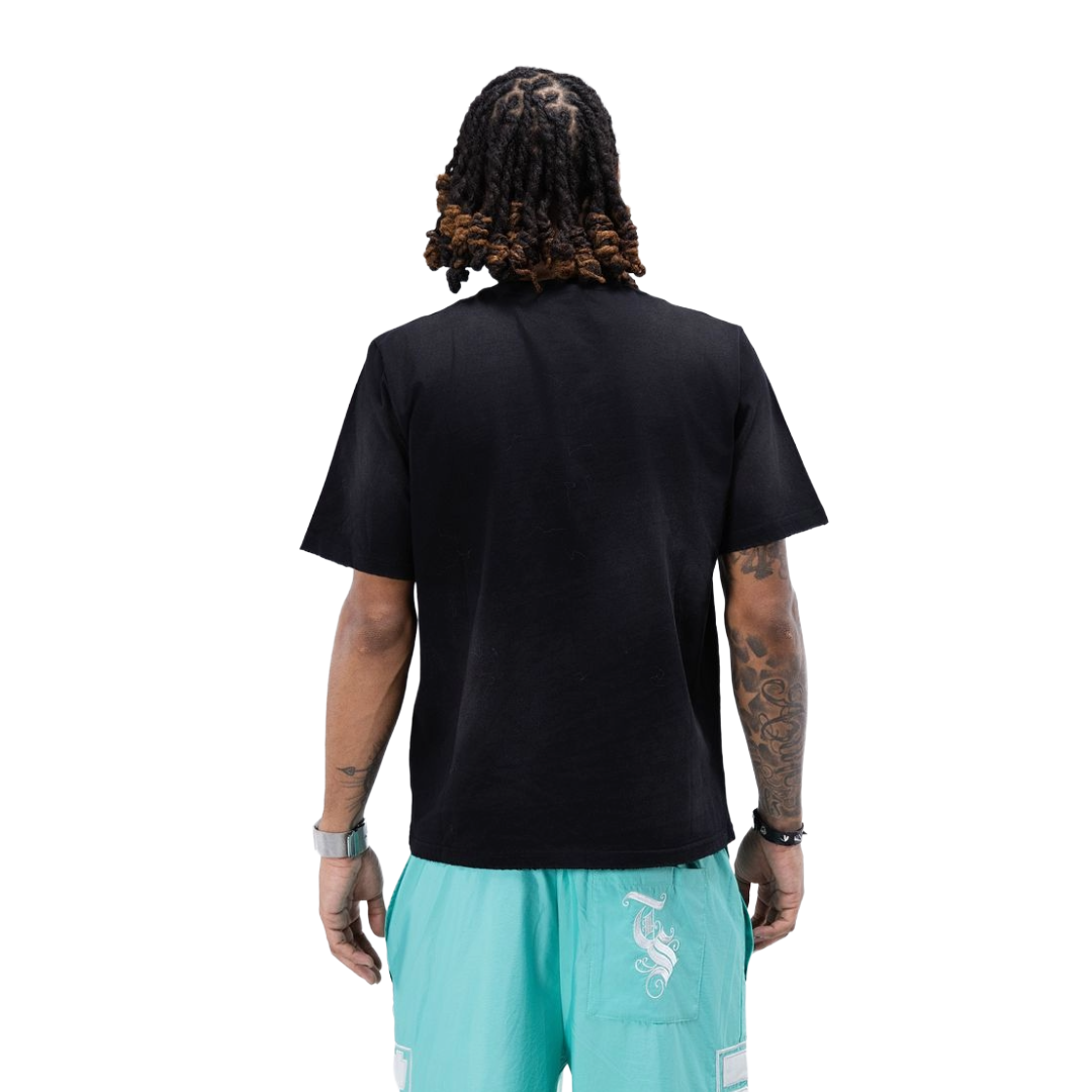 MANY FACES BLACK TEE