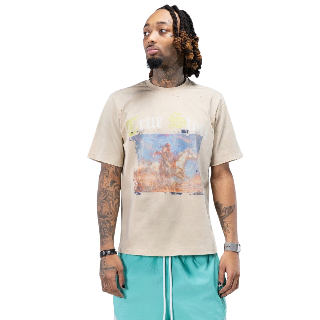WESTERN TAN TEE