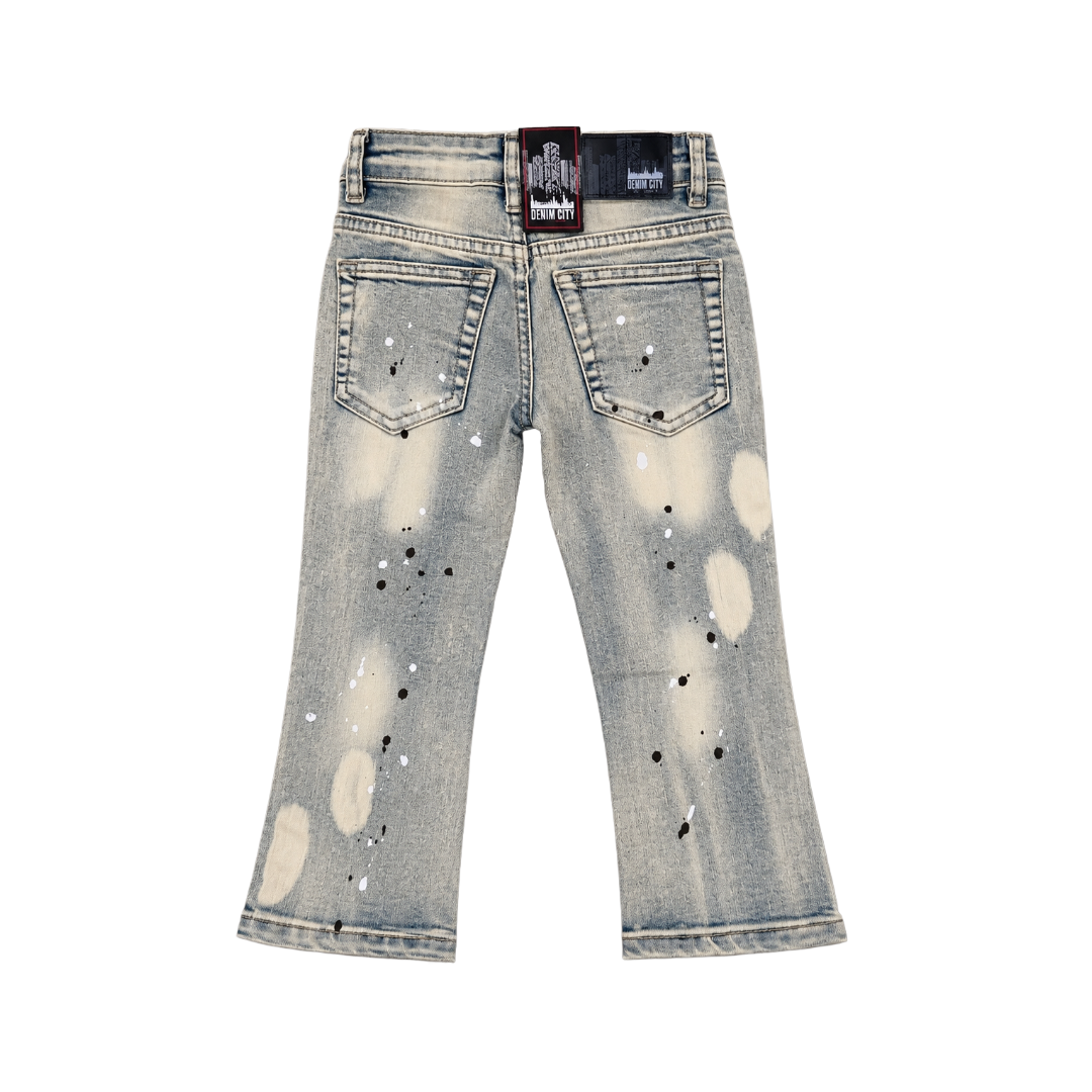 KIDS RIP N REPAIR VINTAGE WASH DENIM