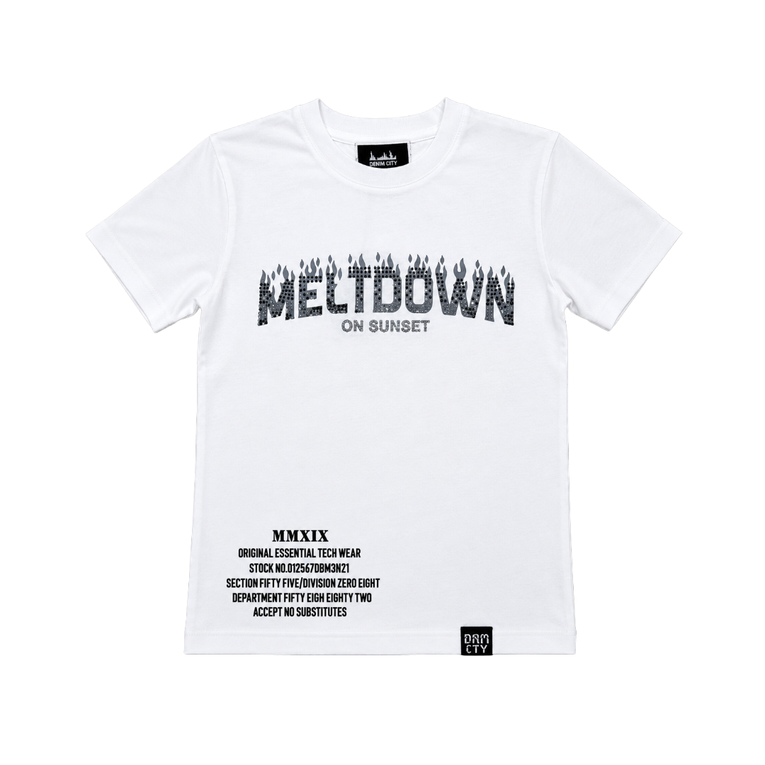 KIDS MELTDOWN ON SUNSET TEE