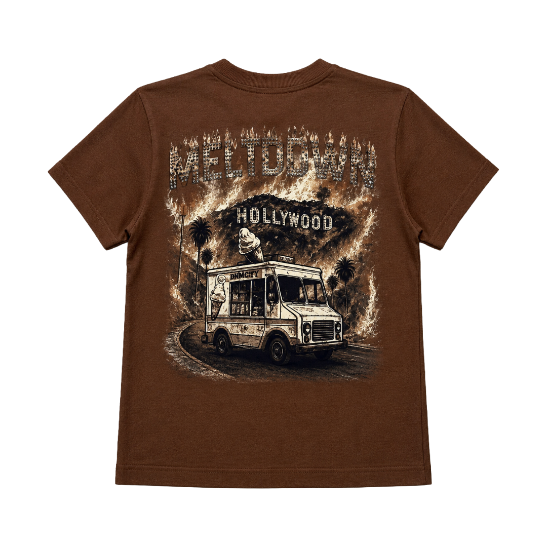 KIDS MELTDOWN ON SUNSET TEE