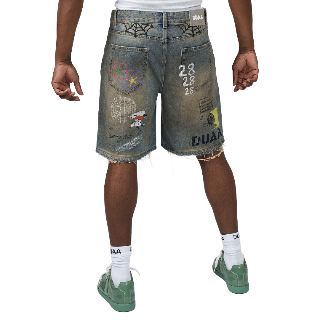 SUNSET DENIM SHORT