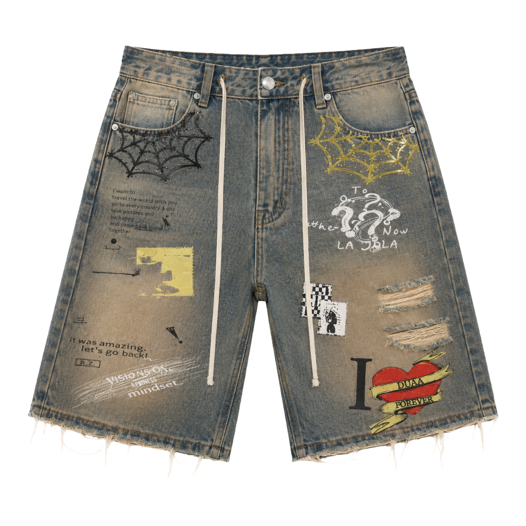 SUNSET DENIM SHORT