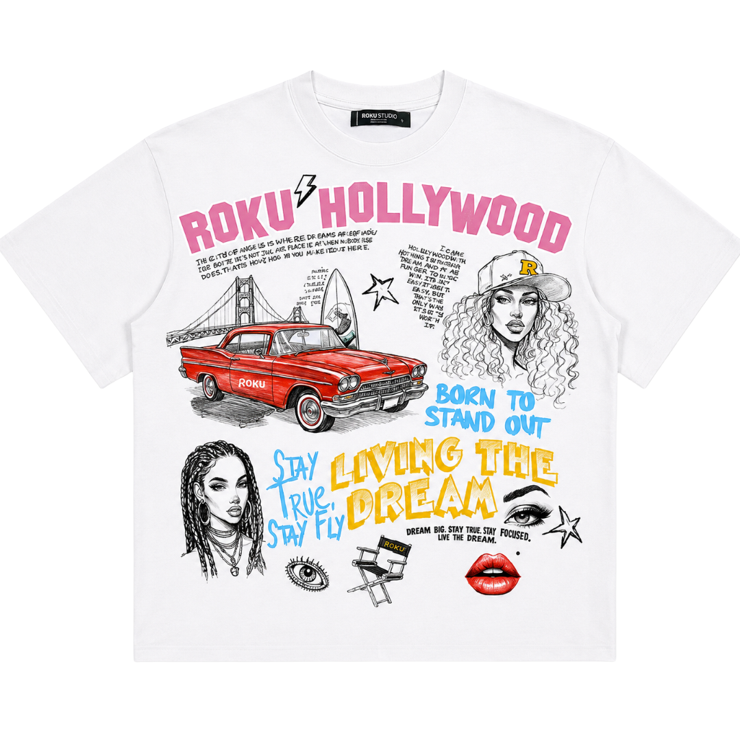 LIVING THE DREAM FADED TEE