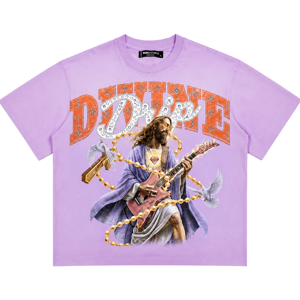 DIVINE DRIP FADED TEE