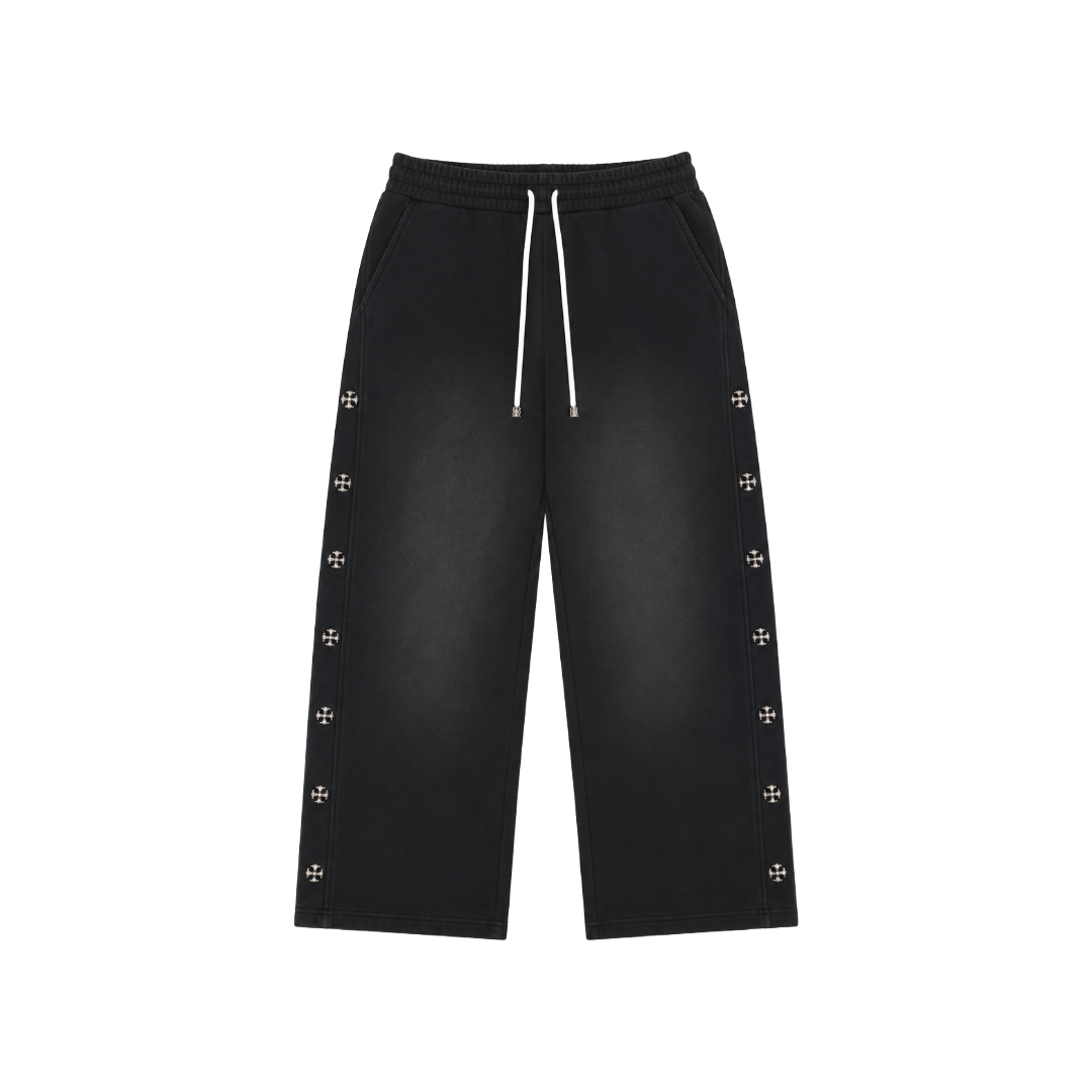 TERRY PANTS | BLACK SHADOW
