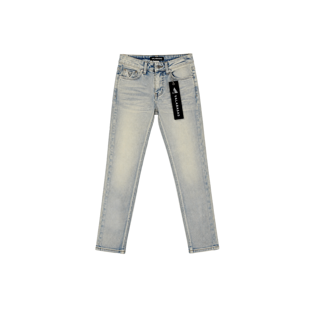 JR.SLIM VINTAGE BLUE WASH
