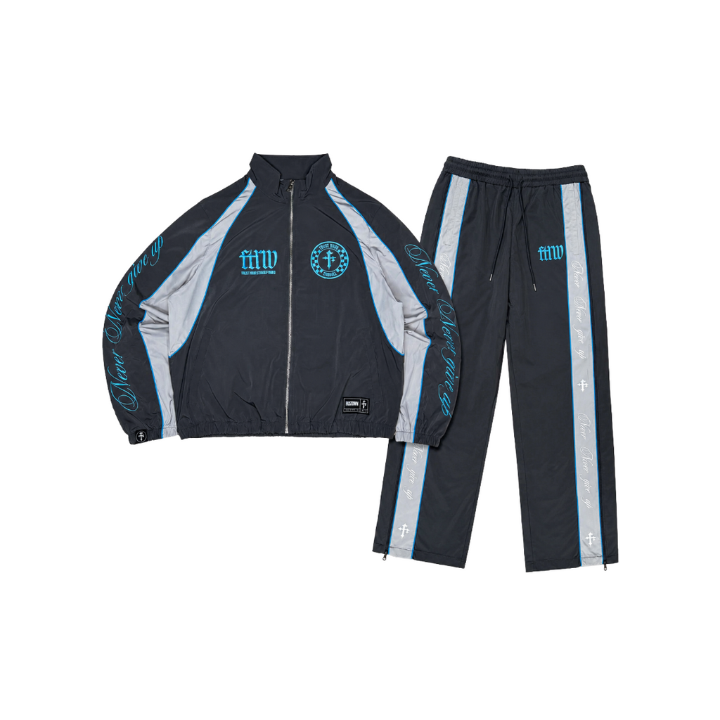 PROPERTY OF FIRST ROW TRACKSUIT GREY