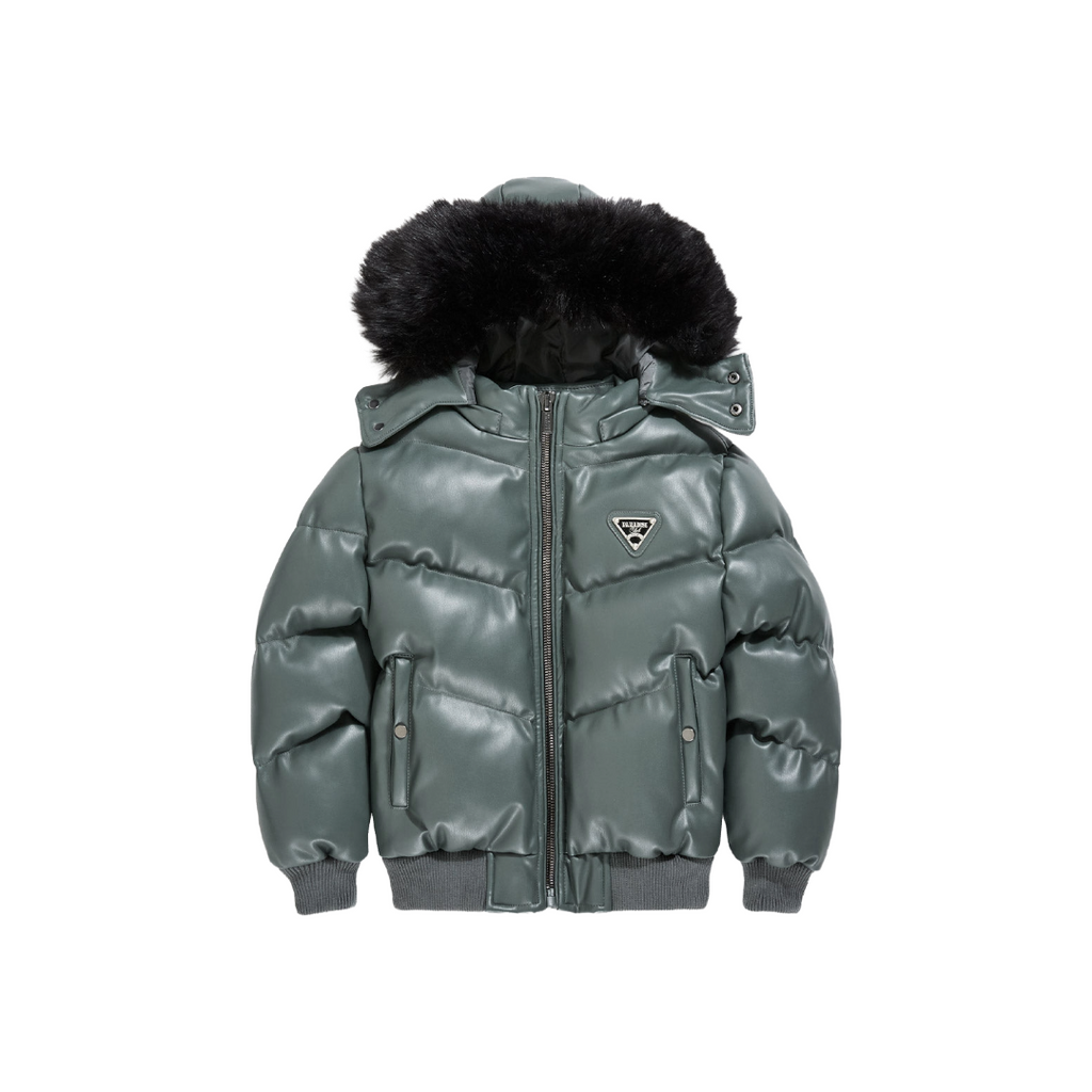 KIDS VIGILANTE PUFFER JACKET GREY