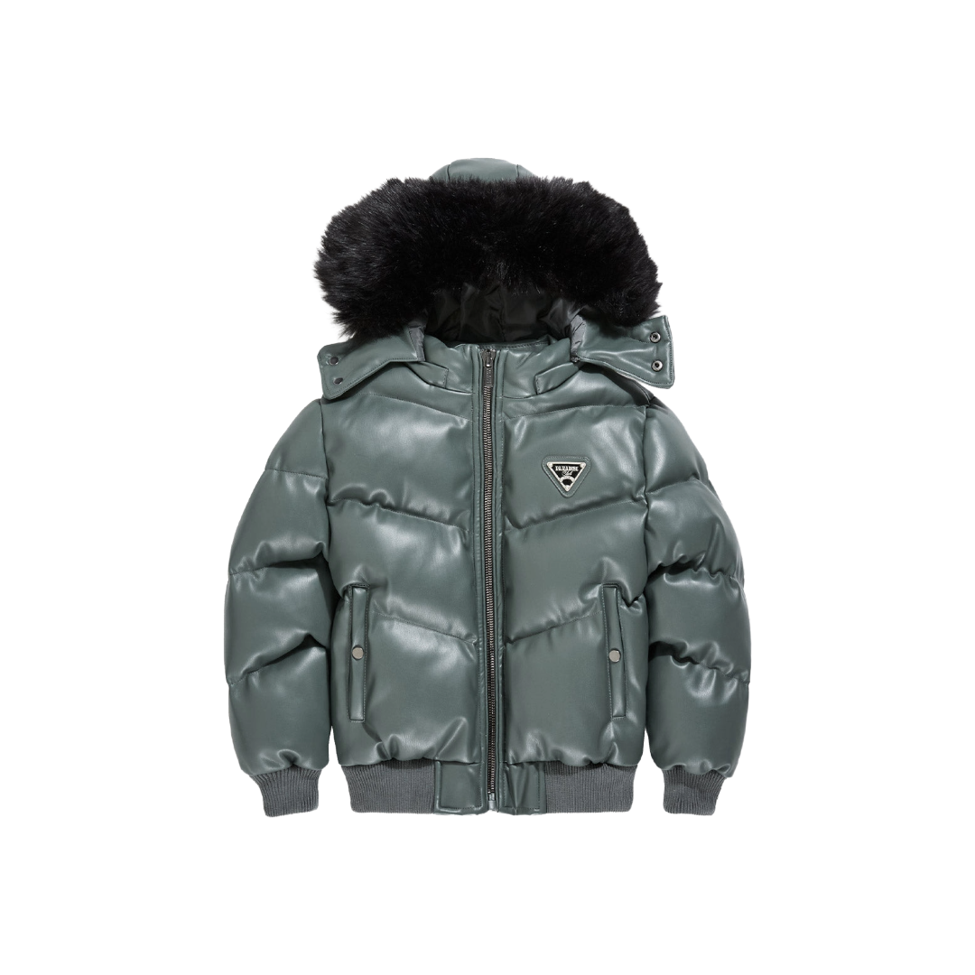 KIDS VIGILANTE PUFFER JACKET GREY