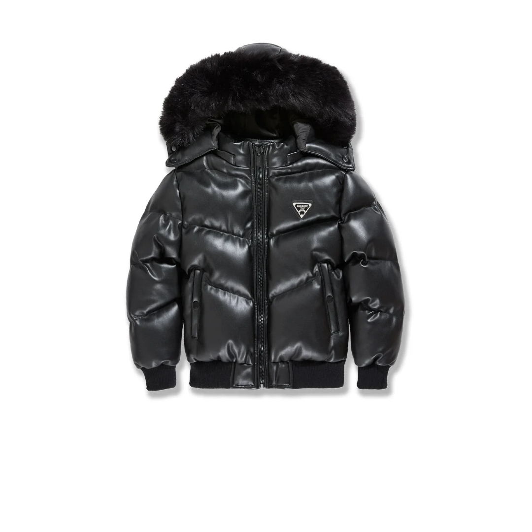 KIDS VIGILANTE PUFFER JACKET BLACK