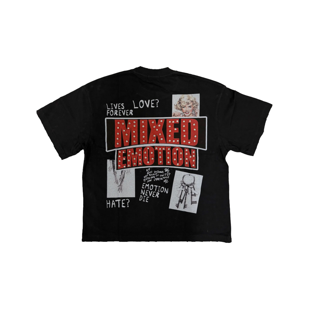 LOST IDENTITY TEE BLACK