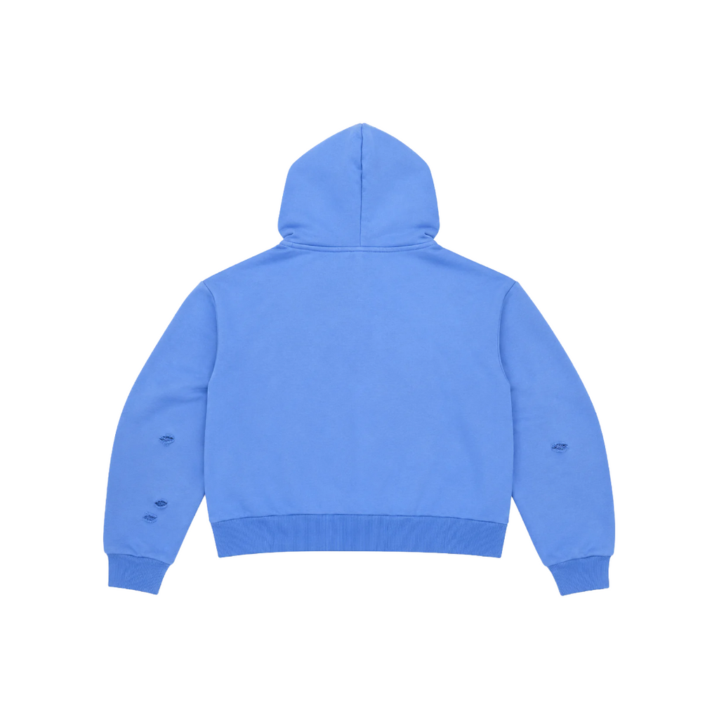 HYPEBOYS| PINS HOODIE BLUE