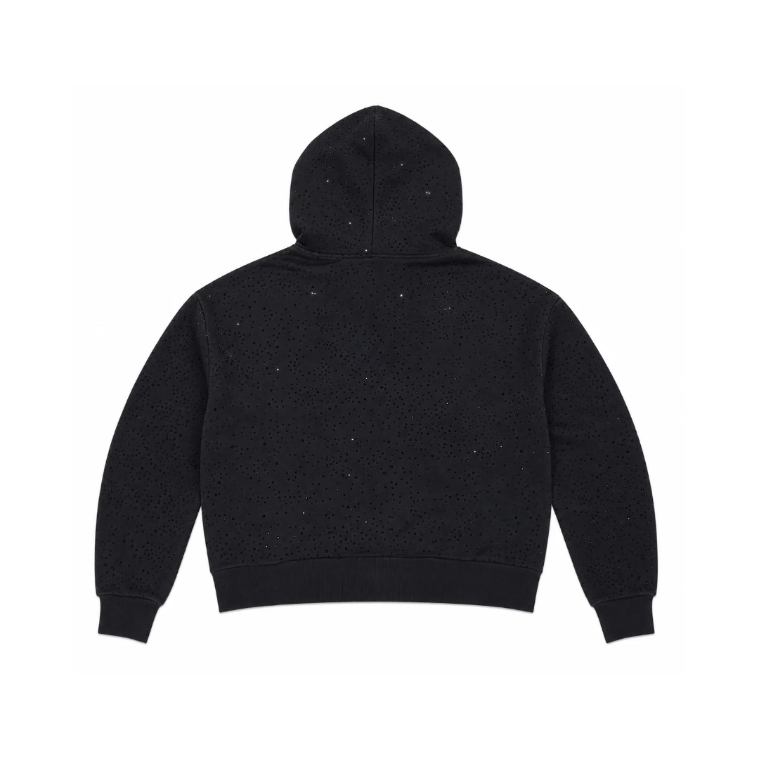HYPEBOYS| BLING HOODIE BLACK