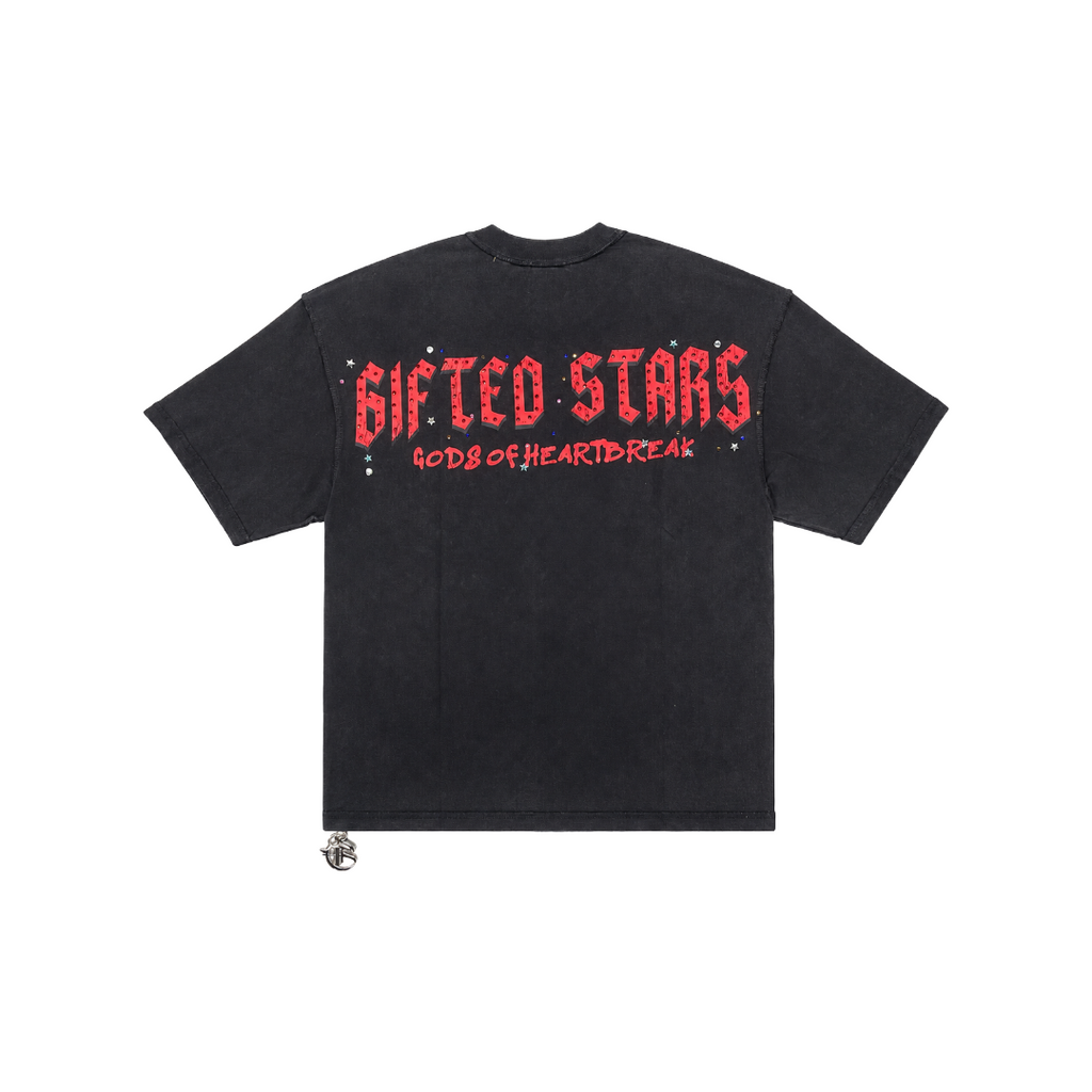 GFTD LA| HEARTBREAK BLACK TEE