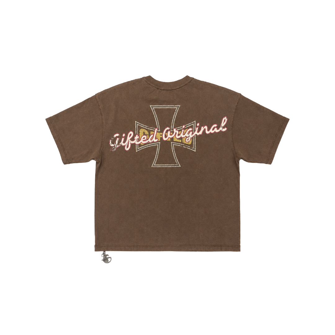 GFTD LA| LOVE RETURNS BROWN TEE