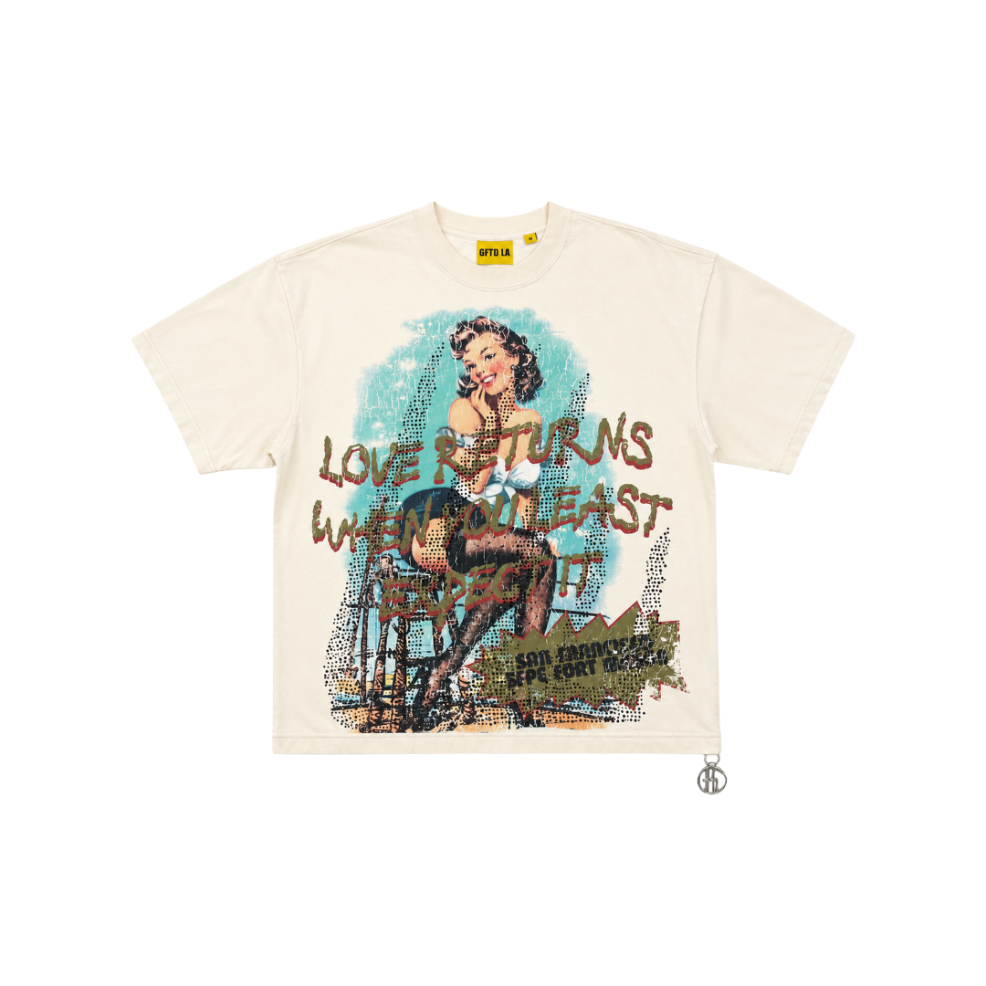 GFTD LA| LOVE RETURNS BONE TEE