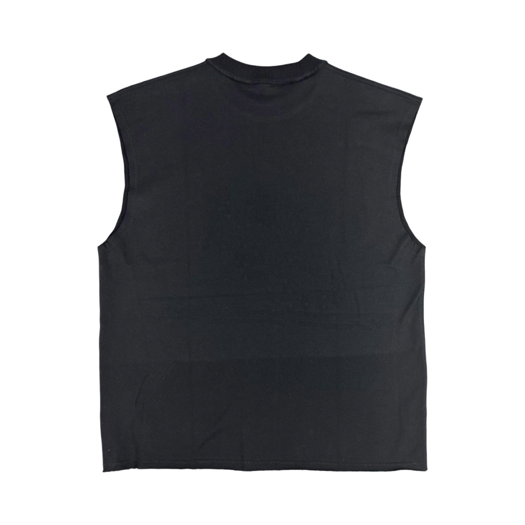POLITICS| LIVE THE LUX CUTOFF TEE BLACK
