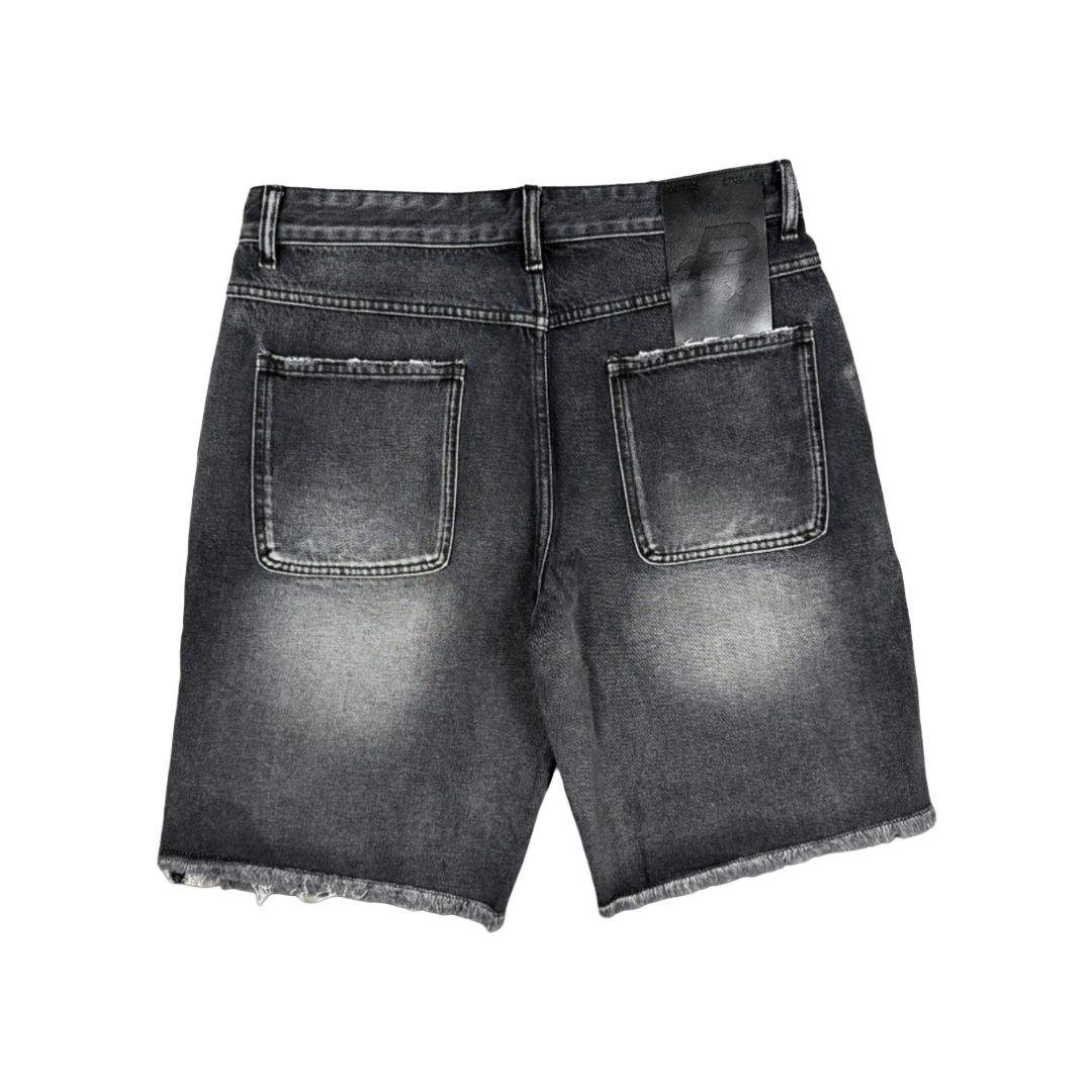POLITICS| ANDRES DENIM SHORTS BLACK WASH